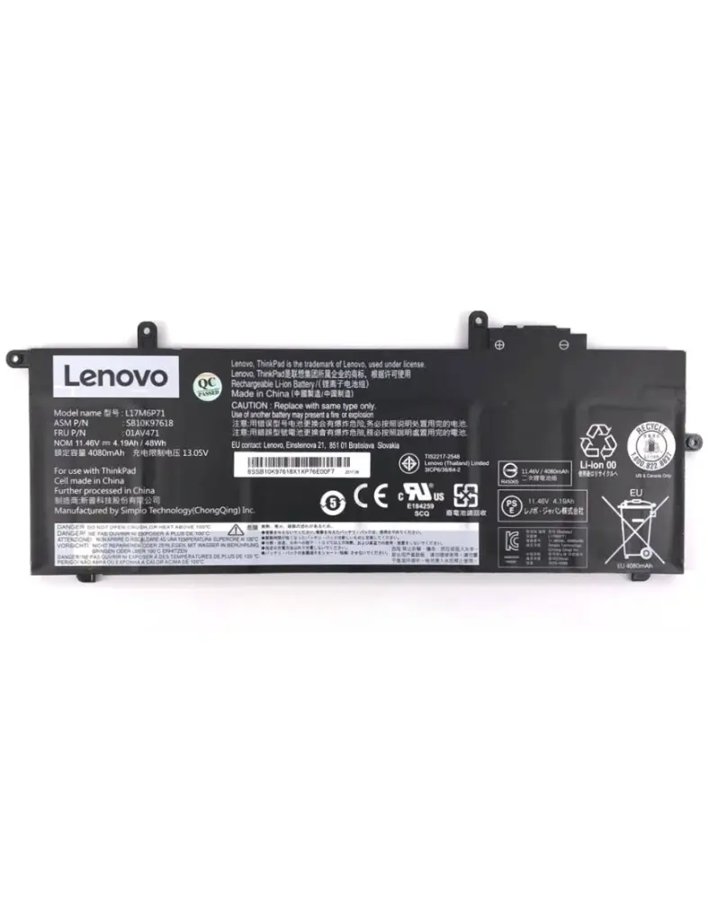 Bateria Genuine LENOVO 01AV485