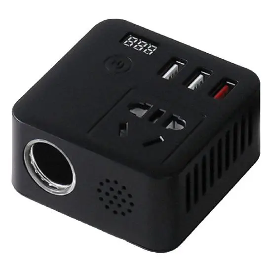 Cargador Auto Multipuerto Convertidor 
