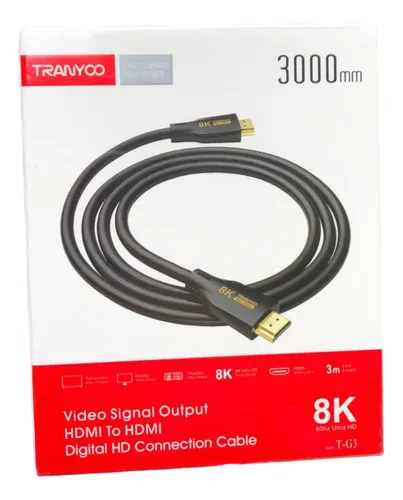 Cable HDMI-HDMI 8K T-G3