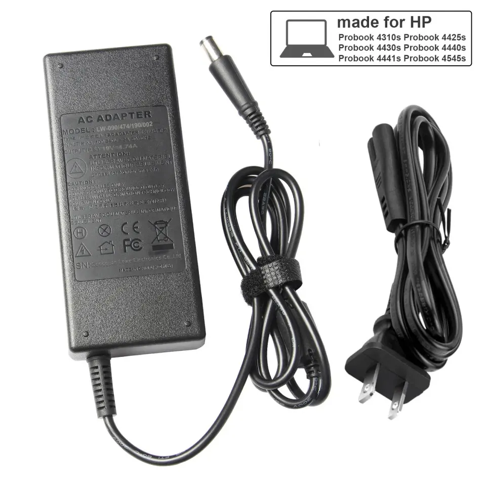 Cargador Replacement HP 90W 7.4*5.0