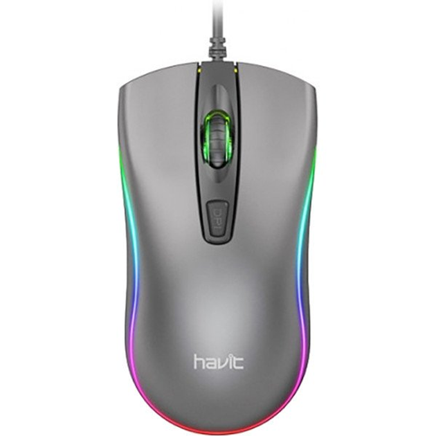 Mouse Gaming, RGB , USB NEGRO MS72
