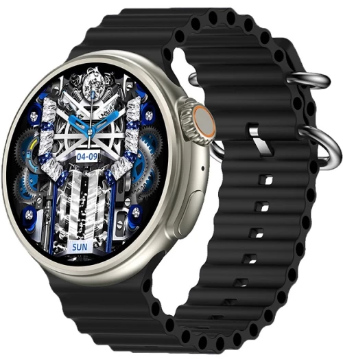 Smart Watch Z78 Ultra Pantalla Redonda Negro-Azul