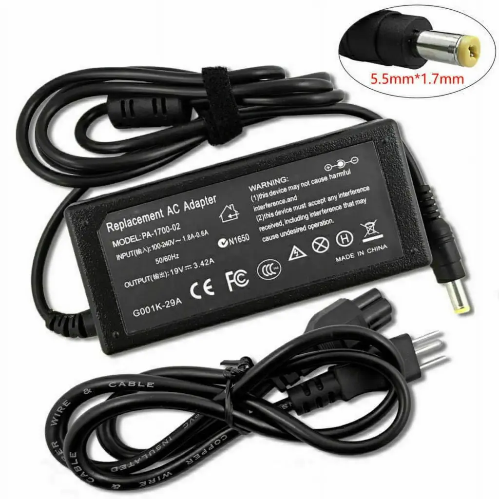 Cargador Replacement ACER 65W 5.5*1.7 