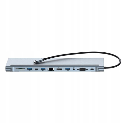 [Adaptador DCO TPC 12en1] Adaptador DCO xo-hub 010 12en1 Multifunción 