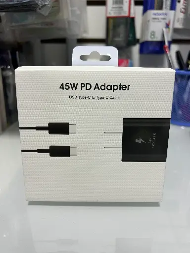 [Cargador 45W PD Cable USB-C] Cargador 45W PD Cable USB-C para S21/S22