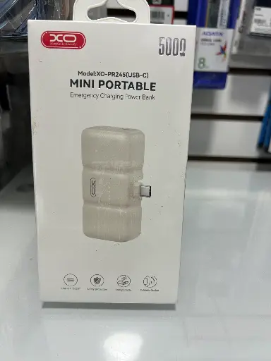 [Batería Powerbank DCO XO-PR245(USB-C) 5000mAh Crema] Batería Powerbank DCO XO-PR245(USB-C) 5000mAh Crema
