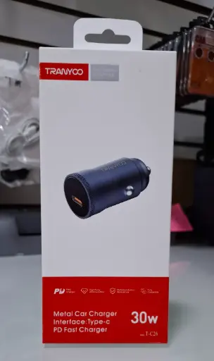 [Cargador Auto Solo Puerto TPC TRANYOO 30W T-C26] Cargador Auto Solo Puerto TPC TRANYOO 30W T-C26
