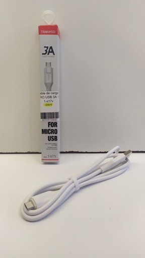 [Cable USB-MICRO 3A 1M] Cable USB-MICRO 3A 1M