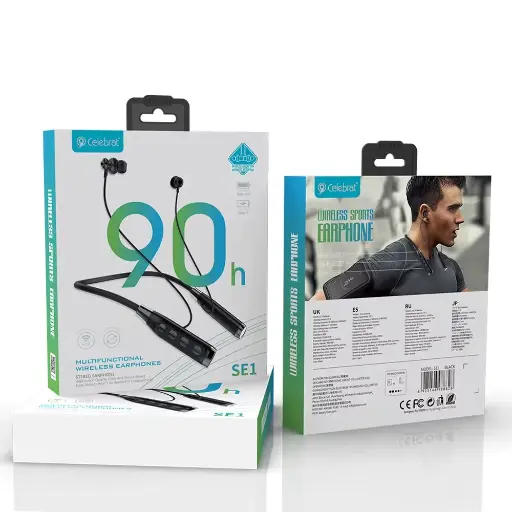 [Audifono Neckband SE1 90H Bluetooth] Audifono Neckband Celebrat SE1 90H Bluetooth
