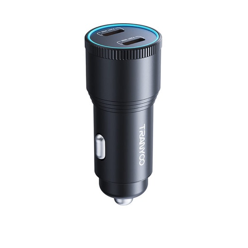 [Cargador Auto Solo 2 puerto TPC 60W Tranyoo T-C24] CARGADOR DE AUTO 60W T-C24