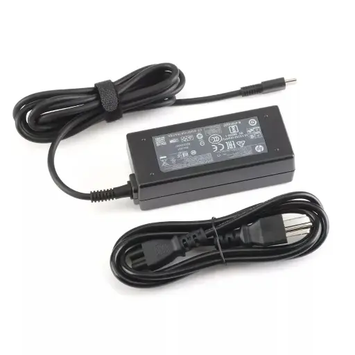 [Cargador Genuine HP 65W Tipo C] Cargador Genuino HP 45W Tipo C