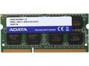 Memoria RAM ADATA ADDS1600W8G11-S Memory Module 8 GB 1 X 8 GB DDR3L 1600 MHz