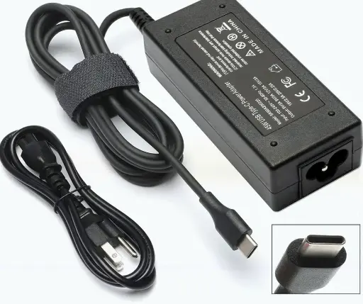 [Cargador Replacement HP 65W Tipo C] Cargador Replacement HP 55W Tipo C