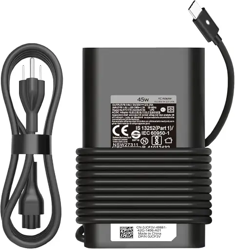 [Cargador Genuine DELL 45W Tipo C] Cargador Genuine DELL 45W Tipo C